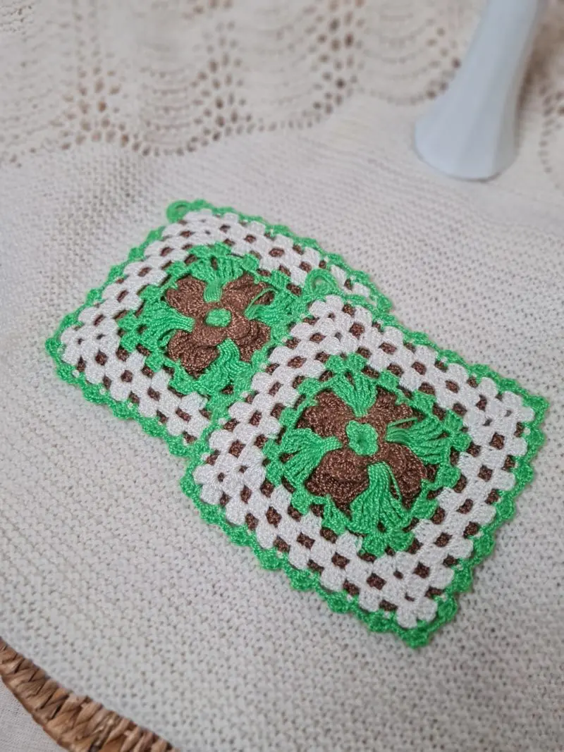 Pottaleppar-Hekklað